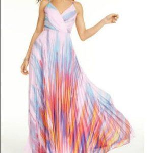 Laundry by Shelli Segal Gorgeous Multicolor Maxi Dress- New with Tags